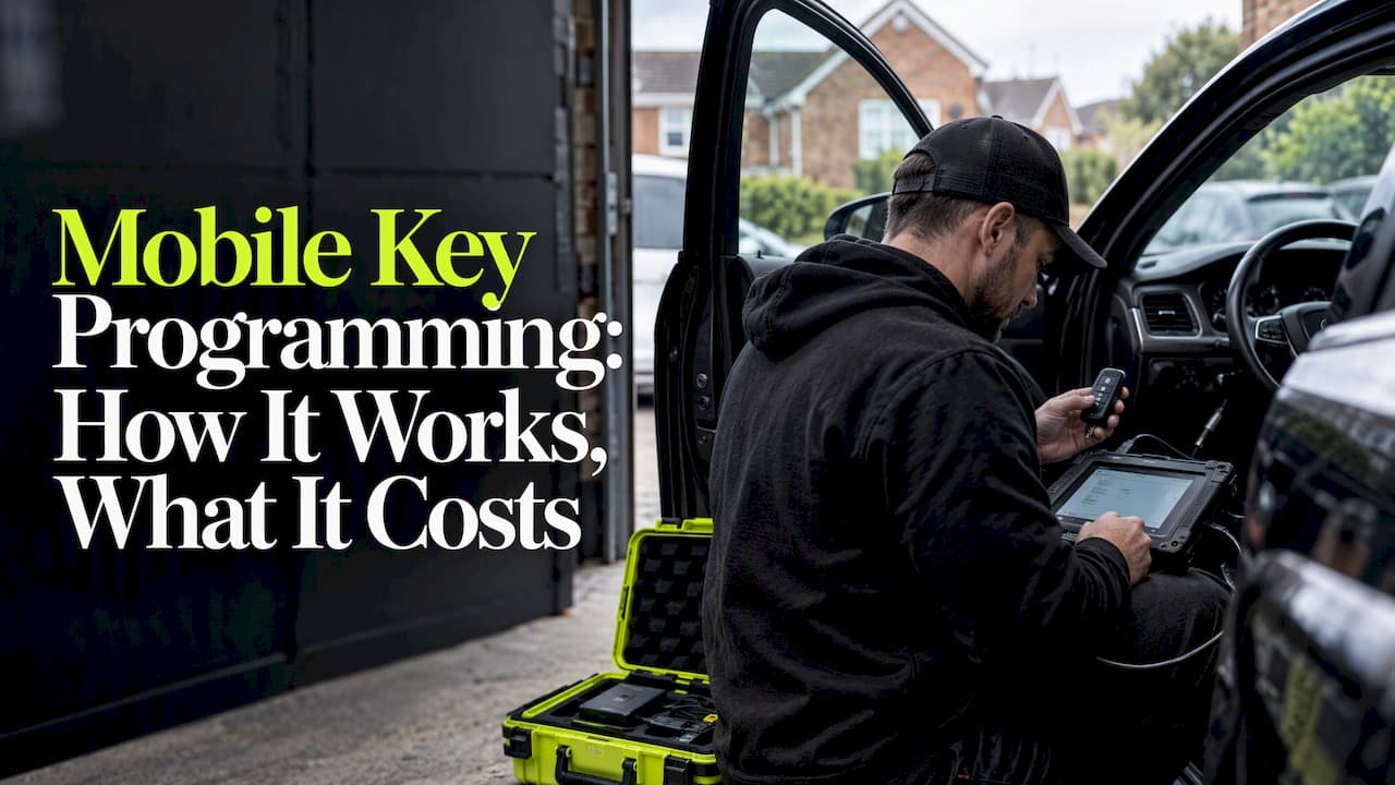 Mobile Key Programming: How It Works, What It Costs